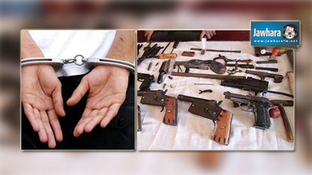سيدي بوزيد :القبض على 6 أشخاص مورطين في الاتجار بالأسلحة