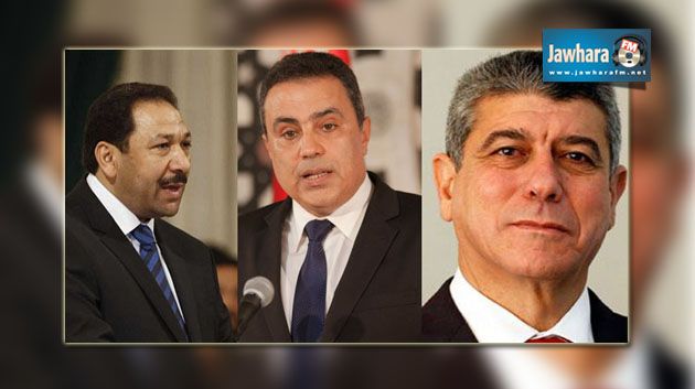 مهدي جمعة في جلسة للحوار الوطني مع كل من وزير الداخلية والدفاع