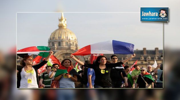  فرنسا تمنع مظاهرة للتضامن مع الشعب الفلسطيني 