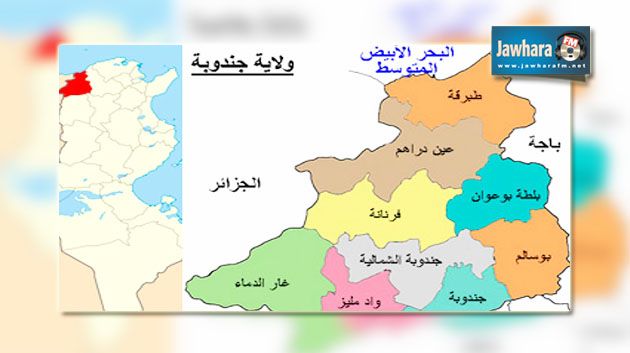  جندوبة : وقفة احتجاجية تنديدا بنقلة رئيس منطقة الأمن بغار الدماء