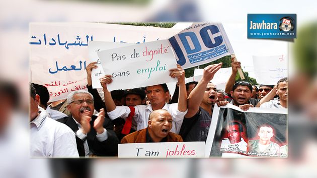 جندوبة : وقفة احتجاجية للمعطّلين عن العمل