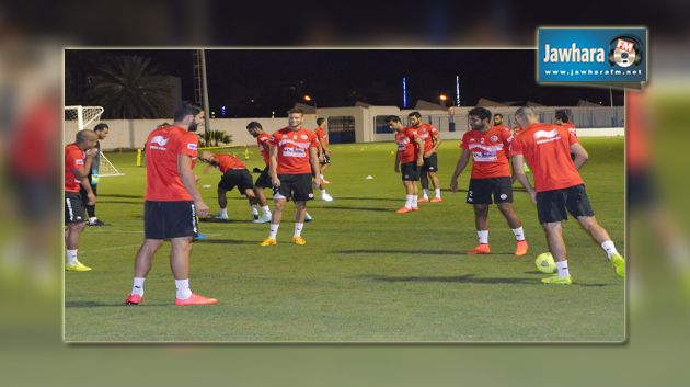 المنتخب التونسي يجري أول حصة تدريبية بالمنستير