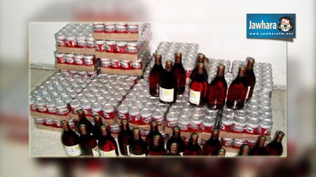  مدنين : حجز كمية من الخمور المعدّة للتهريب نحو ليبيا