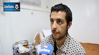 حسين الصغير يجتاز البكالوريا في مستشفى فرحات حشاد