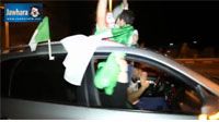 فيديو : فرحة الجماهير الجزائرية بسوسة بفوز منتخبها في المونديال