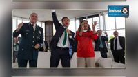 احتفال الرئيس المكسيكي بانتصار منتخبه في كأس العالم