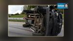  الكاف : حادث مرور يسفر عن وفاة شخص واصابة 3 اخرين