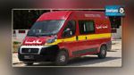 الكاف : وفاة عون حماية مدنية وجرح 4 اخرين في حادث انقلاب سيارة حماية مدنية