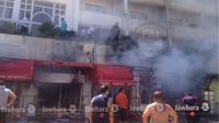 ياسمين الحمامات : حريق بمحلات تجارية