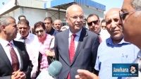 وزيرُ الاقتصاد والمالية حكيم بن حمّودة يؤدي زيارة الى ميناء سوسة 