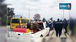 الجم : انقلاب شاحنة تهريب بعد مطاردتها من قبل الأمن