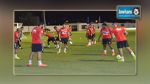 المنتخب التونسي يجري أول حصة تدريبية بالمنستير 