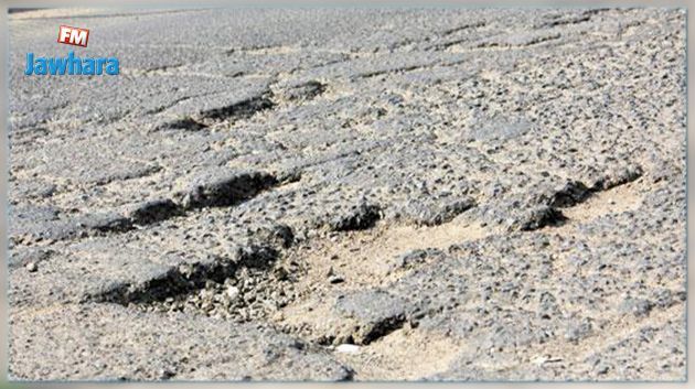 45 % من الطرقات في تونس  حالتها سيئة