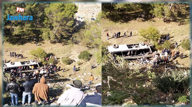 انقلاب الحافلة في باجة : الشاهد يكلف 3 وزراء بمتابعة وضع المصابين