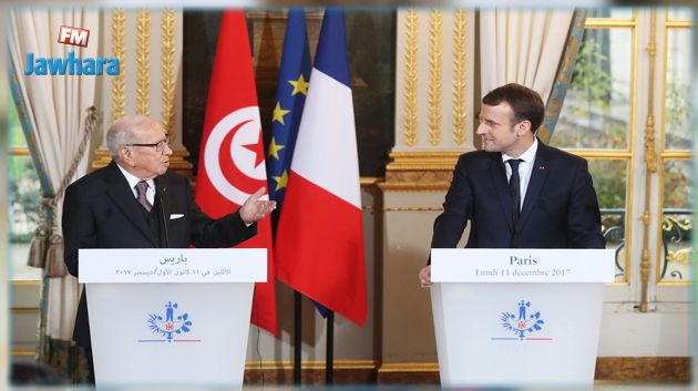 رئيس الجمهورية يدعو فرنسا إلى مواصلة تحويل ديون تونس إلى مشاريع