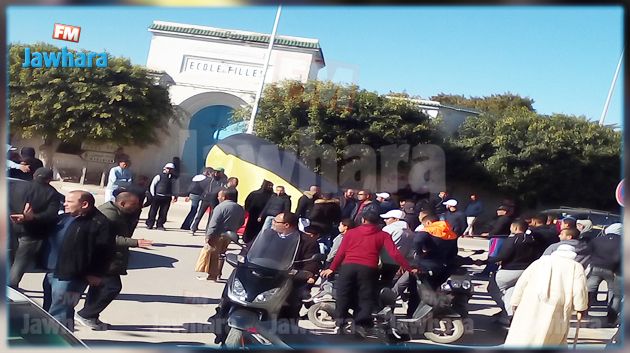 وقفة احتجاجية لاحباء ترجي جرجيس و الهيئة تهدد بالانسحاب من البطولة
