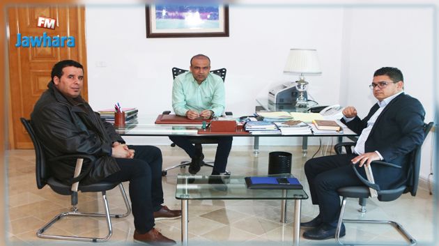 اجتماع بين رئيس الجامعة و رئيس ترجي جرجيس