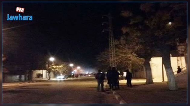 تالة : احتجاجات وغلق طريق