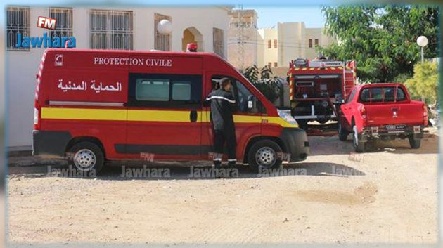 الحماية المدنية : إخماد 21 حريقا وإسعاف 24 شخصا خلال أحداث الشغب