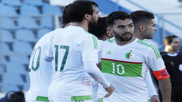 مباراة ودية بين الجزائر و رواندا في ملعب المنزه