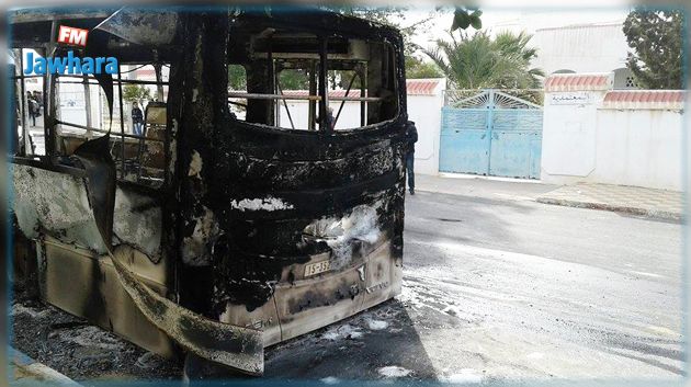 القبض على منفذي عملية حرق الحافلة المدرسية في شربان
