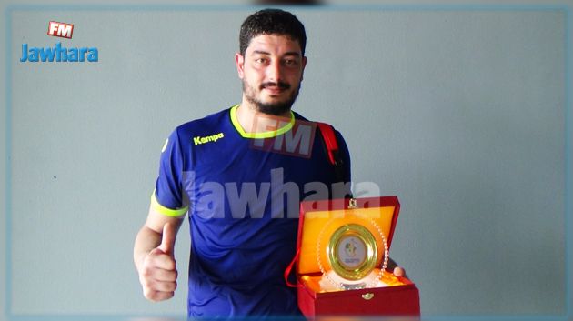 كان كرة اليد الغابون 2018 : جهاد جاب الله أفضل لاعب في مقابلة تونس والكونغو