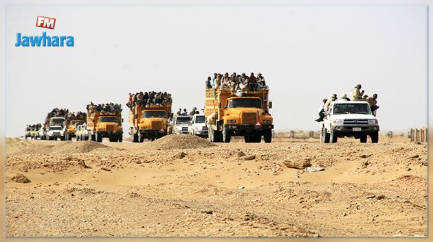 ارتفاع عدد ضحايا انقلاب شاحنة مهاجرين في ليبيا