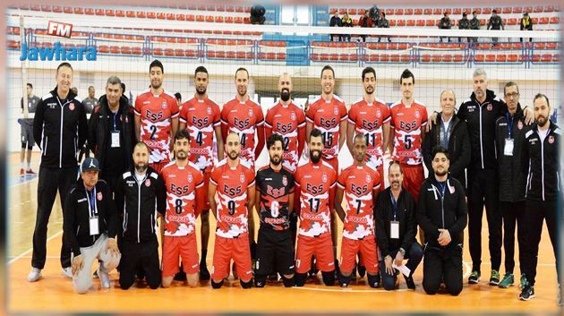 البطولة العربية للكرة الطائرة : النجم الساحلي ينهزم أمام الهلال السعودي