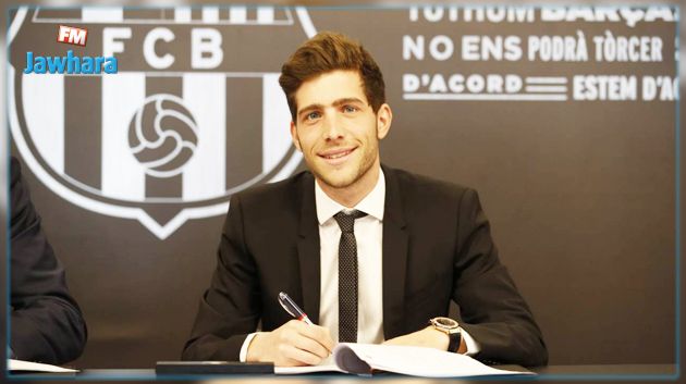 برشلونة يجدد عقد سيرجي روبيرتو