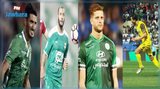 الشيخاوي ويونس والسيفي وبن يوسف هدافون في قطر والسعودية