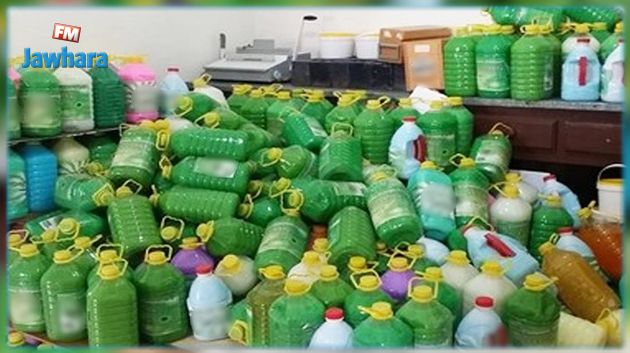 المنستير : حجز 370 لترا من مواد تنظيف تمثل خطورة على المستهلك