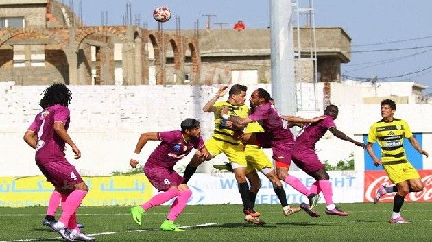 مباراة النادي البنزرتي و نجم المتلوي