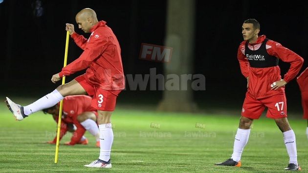 أجواء الحصة التدريبية للمنتخب الوطني