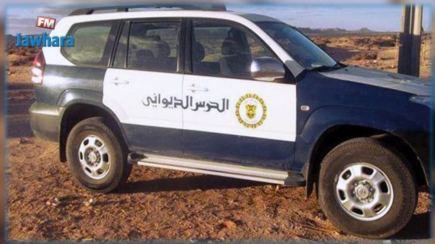 انقلاب سيارة تابعة لفرقة الحرس الديواني لدى مطاردتها لمهرّب