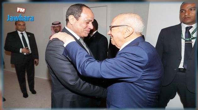 السبسي يهنئ السيسي 