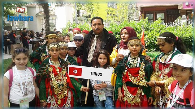 مدرسة السند بتطاوين تمثل تونس مهرجان أطفال العالم بتركيا