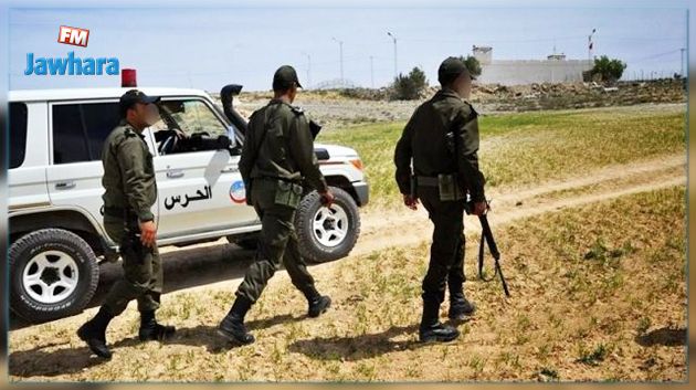 ضبط جزائريين اثنين اجتازا الحدود التونسية خلسة
