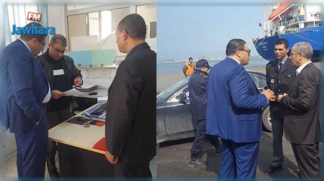 بعد زيارة لميناء رادس : المدير العام للديوانة يقرر جملة من الاجراءات