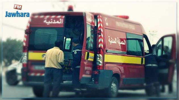 القيروان- سليانة : وفاة طفل واصابة 5 أشخاص في حادث مرور 