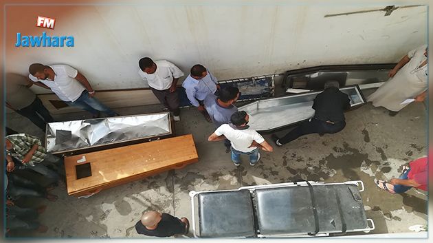 فاجعة قرقنة : تسليم جثامين 31 من غرقى مركب 