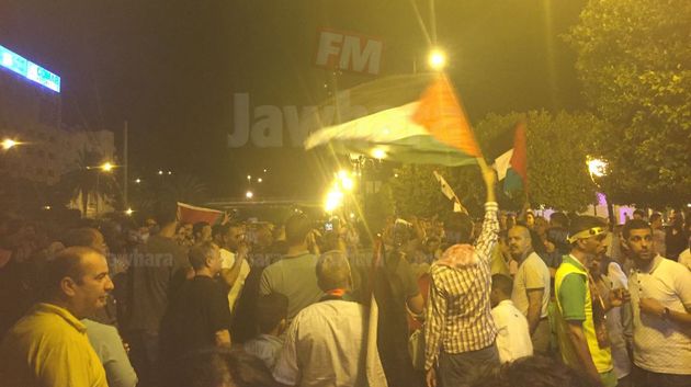 مسيرة بشارع الحبيب بورقيبة إحياءً ليوم القدس العالمي