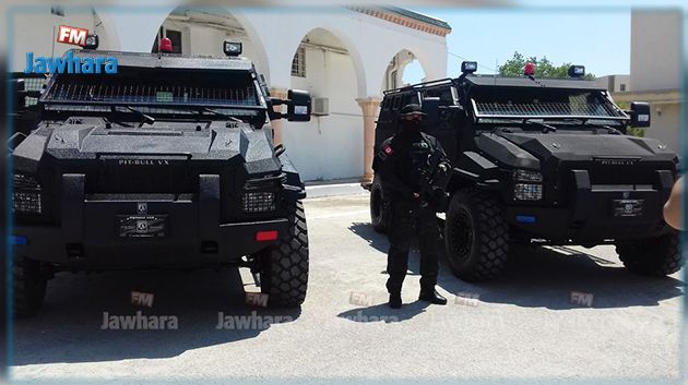 تونس تتسلّم 9 عربات مدرّعة من أمريكا 