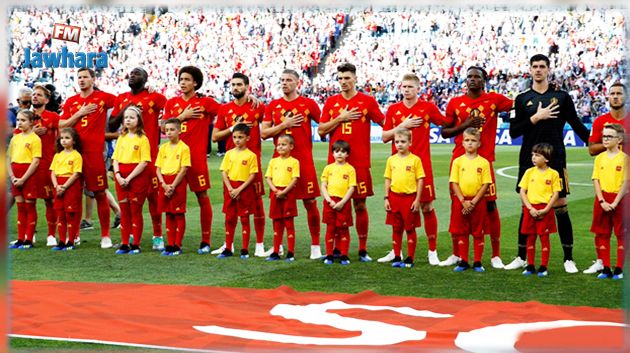تشكيلة المنتخب البلجيكي أمام تونس