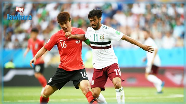كوريا الجنوبية الضحية الثانية للمكسيك في المونديال