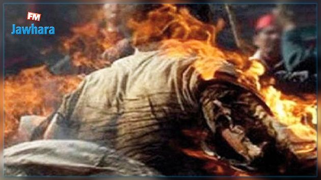 المهدية : نيران تلتهم جسد ميكانيكي اثر انفجار بمحله
