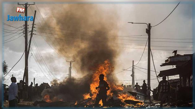  15 قتيلا على الأقل في حريق بسوق في العاصمة الكينية