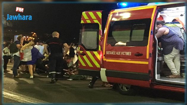إصابة 27 مشجعا في نيس خلال الإحتفالات بتأهل فرنسا لنهائي المونديال