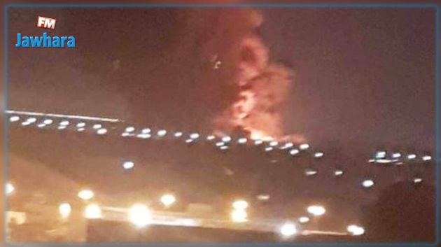 انفجار قرب مطار القاهرة