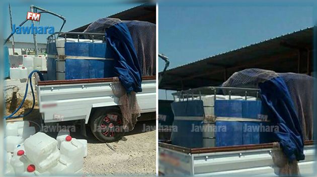 الساحلين : حجز شاحنة محمّلة بمياه مجهولة المصدر