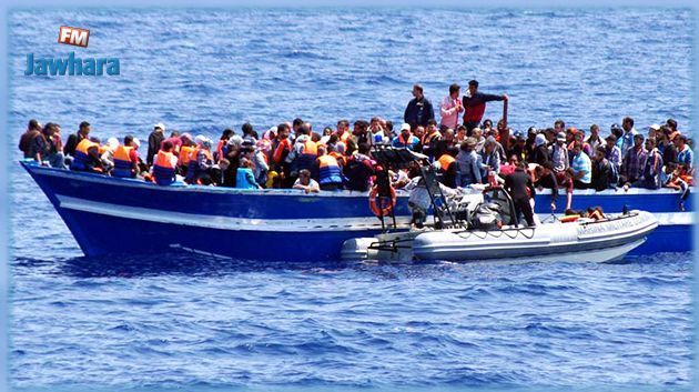 تونس تسمح لمهاجرين عالقين في سواحل جرجيس بدخول أراضيها 